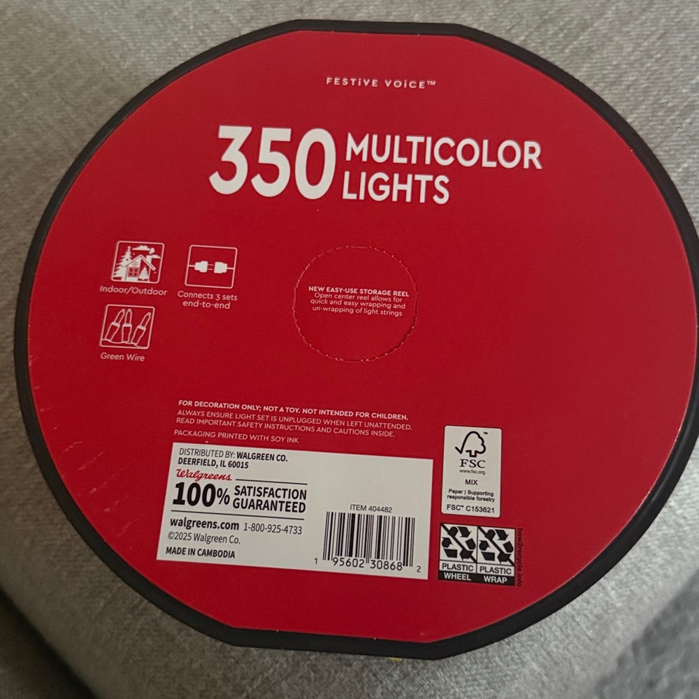 Multicolor String Lights - 350 Lights - Picture 2 of 3